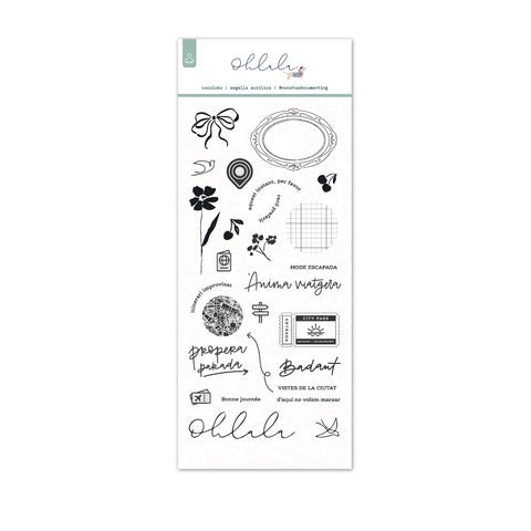 Sellos de Scrapbooking 10x21cm OHLALA CATALÀ